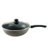 Wok De 28 Cm Con Antiadherente Gris Granito