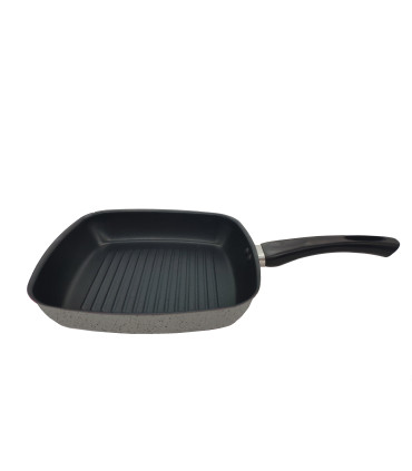 Bifera 24 Cm Antiadherente Gris Granito