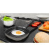 Bifera 24 Cm Antiadherente Gris Granito