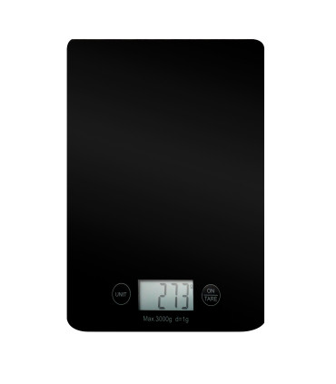 Balanza Digital de Cocina Negra