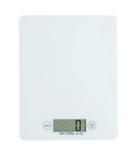 Balanza Digital de Cocina Blanca