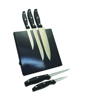 Taco Con 5 Cuchillos Imantado Kn-2406