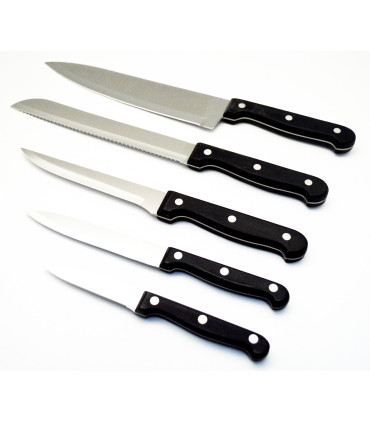 Taco Con 5 Cuchillos Imantado Kn-2406