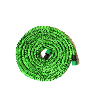 Manguera Extensible 15 Metros con Regador Verde