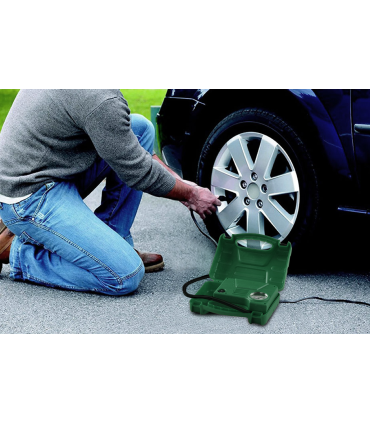 Compresor Con Valija Verde 12V