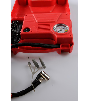 Compresor Con Valija Rojo 12V