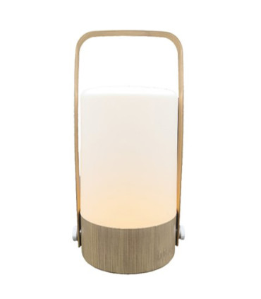 Linterna Luz De Noche Led Símil Bamboo